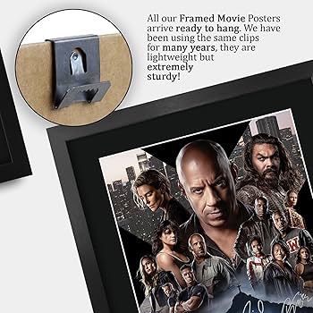 Amazon.com: HWC Trading Fast and the Furious 10 Fast X Vin